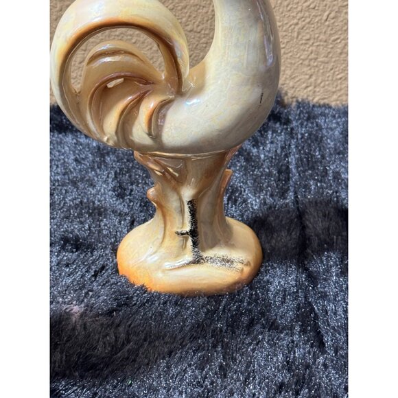 Vintage Norcrest Mid-Century Modern Ceramic Rooster Figurines - Pair Of 2 - Picture 9 of 12